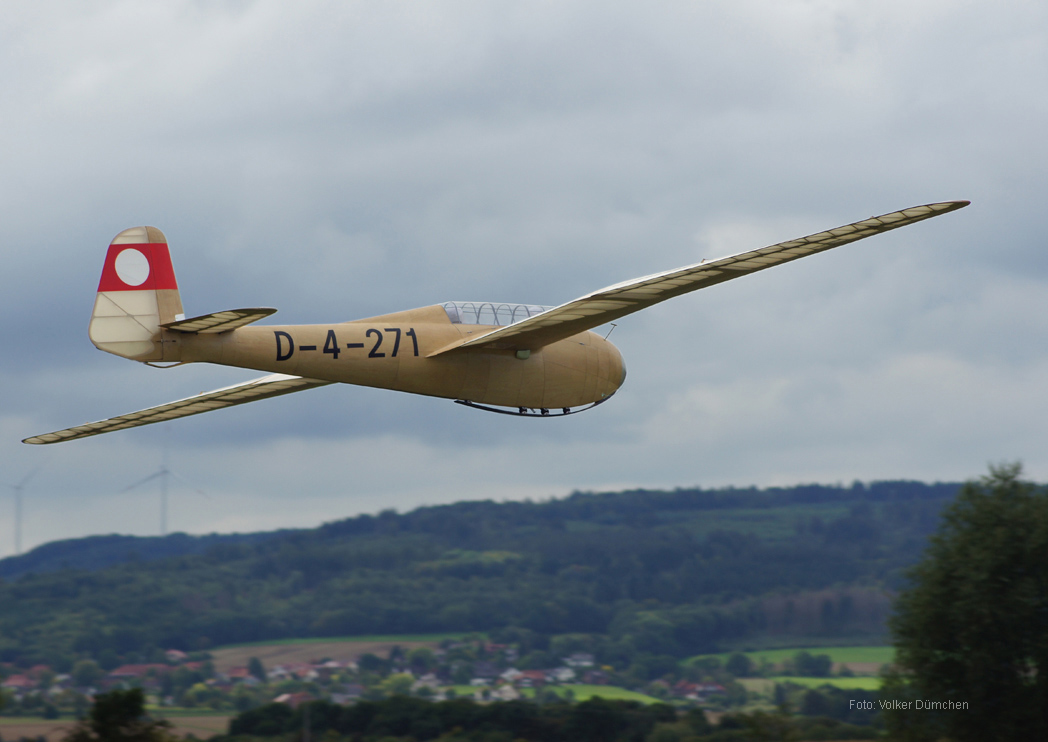 Im tiefen Vorbeiflug