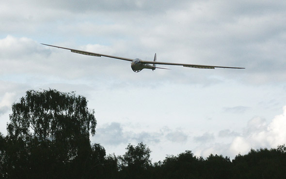 Nemere im Landeanflug