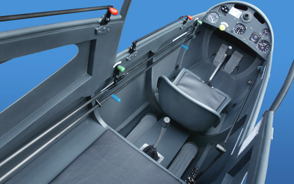 Fauvel AV 22 Cockpit