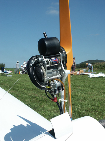 Triebwerk an einer pik 20E