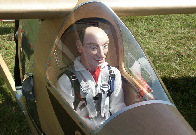 Pilot der Kr&auml;he