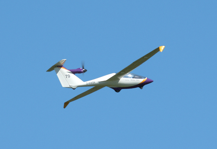 Im tiefen Vorbeiflug