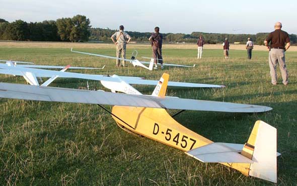 "Wo landet er denn?"