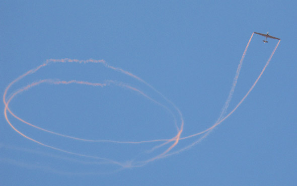 Figuren an den Himmel gezaubert
