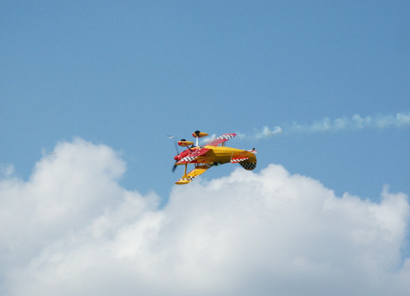 Motorkunstflug mit der "Pitts"