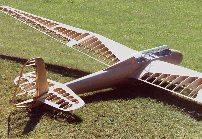 rohbaufertiges Modell