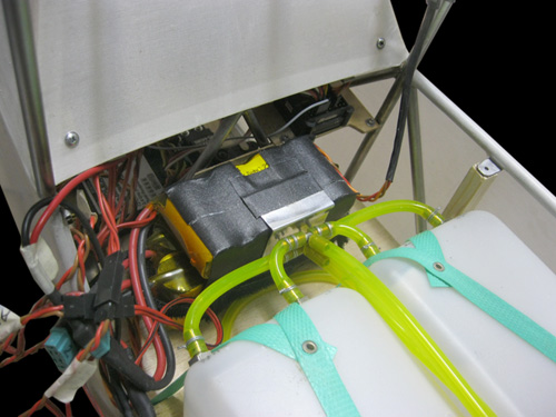 Platzierung derAkkus