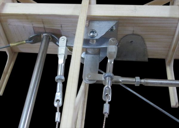 Umlenkwippe für Querruder