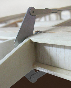 Ruderhorn des Querruders