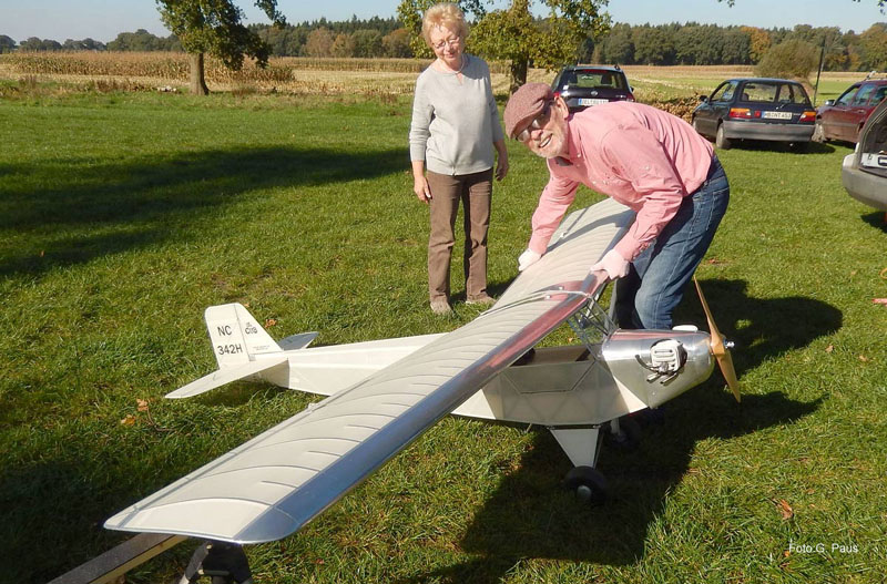 Taylor E-2 CUB Aufrstung