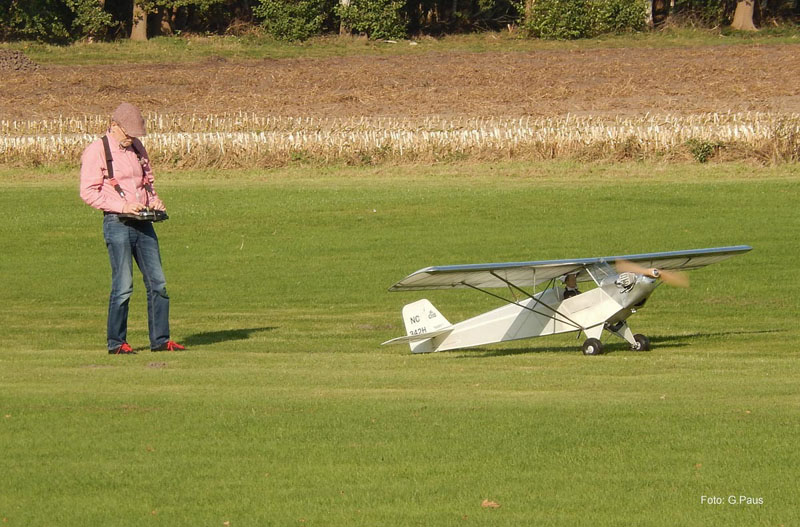 Taylor E-2 CUB startklar