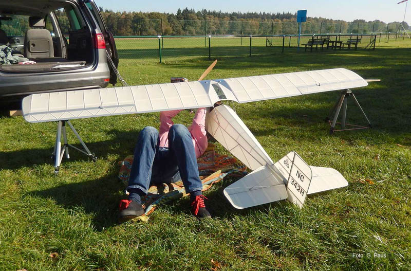 Taylor E-2 CUB Aufrstung