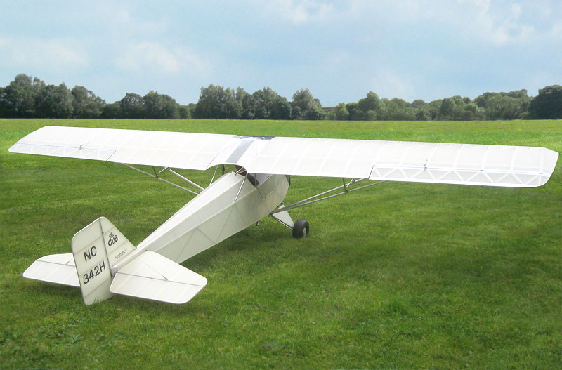 Taylor E-2 CUB von hinten