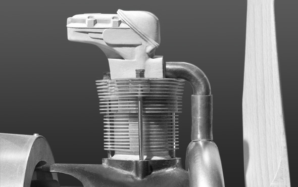 Urmodell fr Kipphebelaufsatz