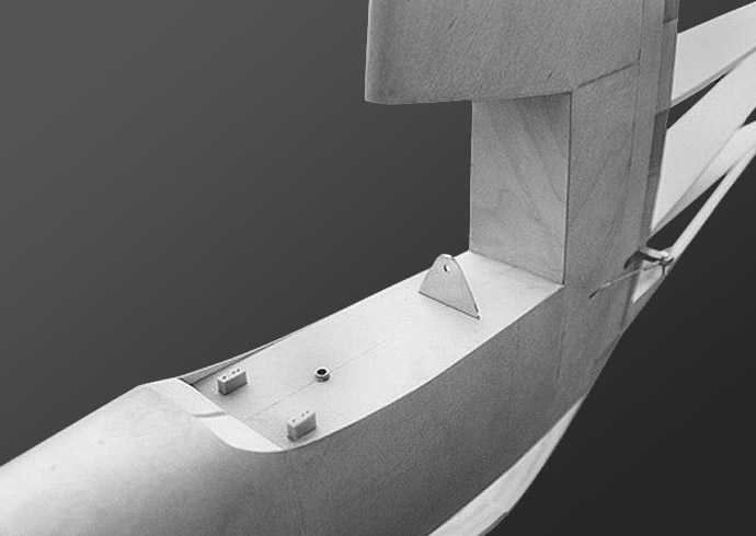 Sitz des Höhenruders